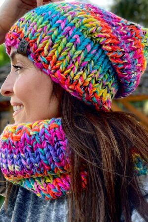 Komplet Pastelowa tęcza