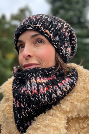 Komplet Czerń z Cynamonem