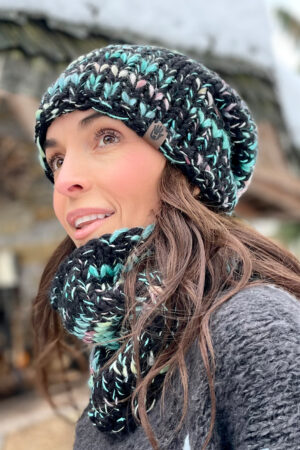 Komplet Czerń z Miętą